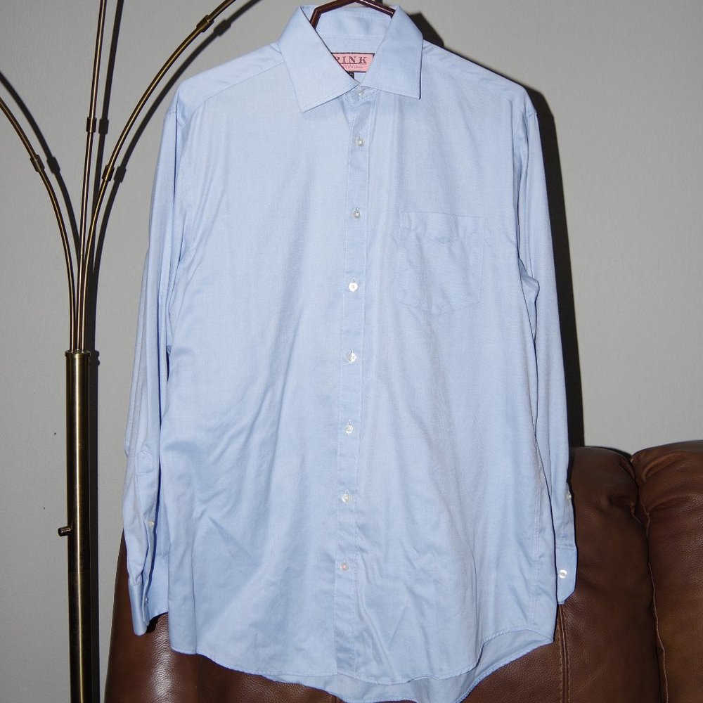 Thomas Pink Dress Shirt For Men